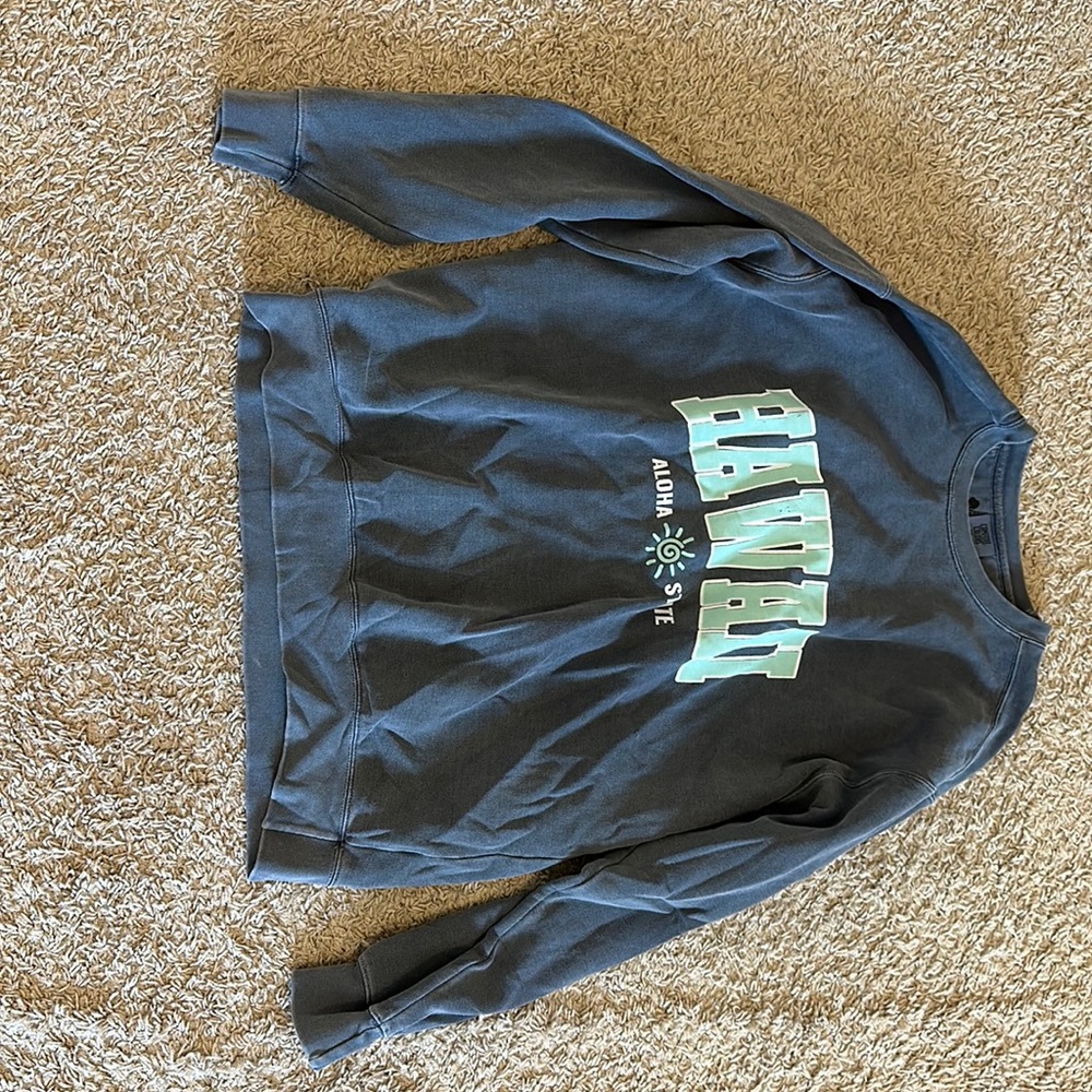 Hawaii blue crewneck